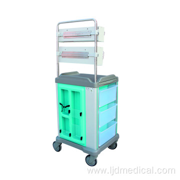 ABS Emergency Trolley with Wheels